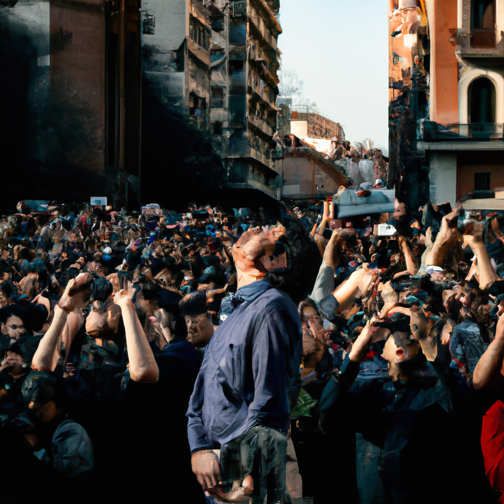 ¿Cómo se dice en loor de multitudes o en olor de multitudes?